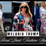 The Bold Statement Behind Melania Trump Floral Pants Fashion Style